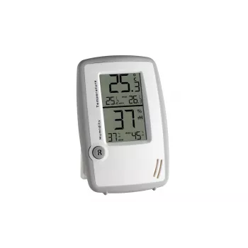 TFA Dostmann thermo-hygrometer 30.5015 – temperatuur- en vochtigheidsmonitor voor binnen met comfortzone