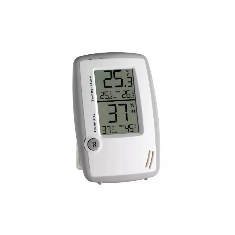 TFA Dostmann thermo-hygrometer 30.5015 – temperatuur- en vochtigheidsmonitor voor binnen met comfortzone