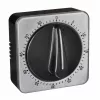 TFA Dostmann mechanische keukenklok zwart 38.1043.01
