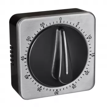 TFA Dostmann mechanische keukenklok zwart 38.1043.01