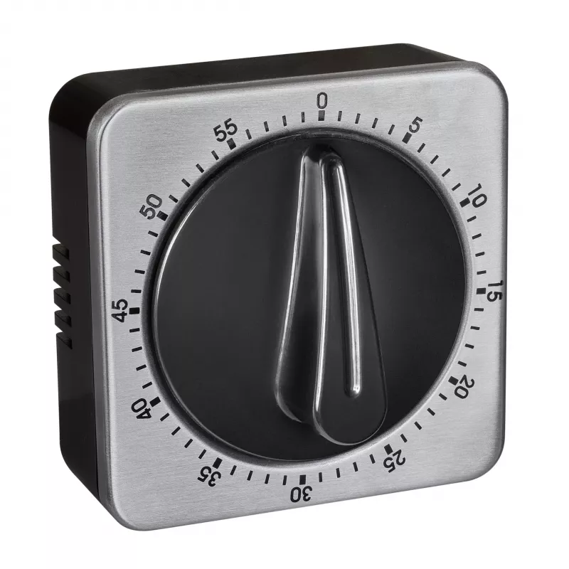 TFA Dostmann mechanische keukenklok zwart 38.1043.01