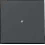 Gira TX_44 wipschakelaarafdekking met controlevenster, antraciet 329067