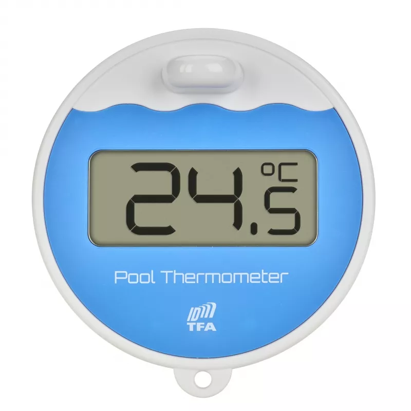TFA Dostmann TFA.me smart poolthermometer starterset met WLAN-gateway en drijvende poolsensor, wit 35.8110.02