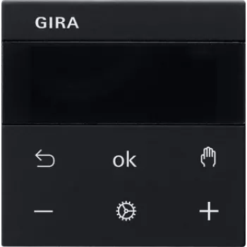Gira RTR BT System zwart ruimtetemperatuurregelaar 5394005