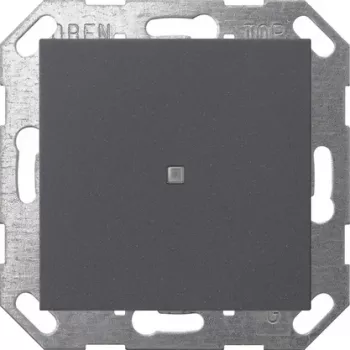 Gira KNX wipafdekking, enkel, antraciet 517128