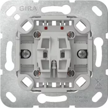 GIRA 310900 wipschakelaar-inzet, 2-polig, wisselschakelaar, 10 A, 250 V, inbouwmontage