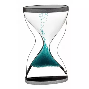 TFA Dostmann zandloper timer 15 minuten groen mechanisch 18.6008.04
