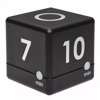 TFA Dostmann 38.2040.01 digitale keukentimer zwart-wit