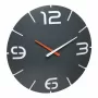 TFA Dostmann design radiowandklok Contour, zwart/wit (60.3536.10)