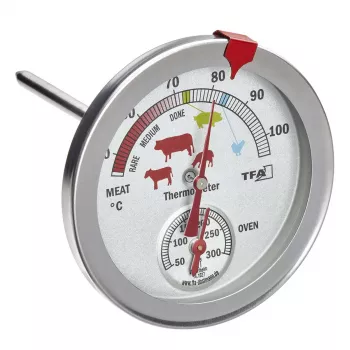 TFA Dostmann analoge braad-/oventhermometer 14.1027
