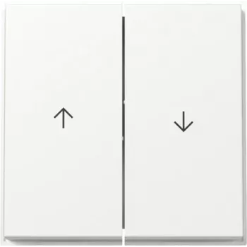 GIRA wipafdekking 329466 dubbele pijl TX_44 zuiverwit