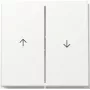 GIRA wipafdekking 329466 dubbele pijl TX_44 zuiverwit