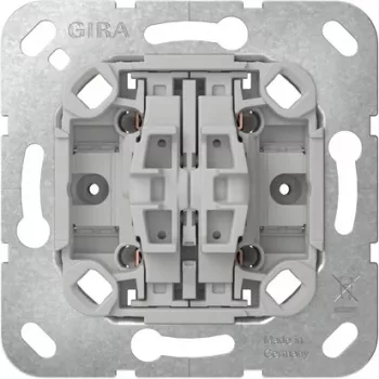 GIRA 386700 wipdrukschakelaar 4-voudig sluiter-inzet