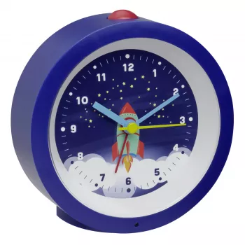 TFA Dostmann 60.1033.06 quartz wekker blauw