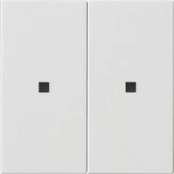 GIRA 510703 KNX RF bedieningspaneel 2-voudig System 55 reinwit