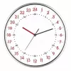 TFA Dostmann 60.3069.02 quartz wandklok 304 mm x 48 mm aluminium
