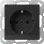 Gira 4170005 SCHUKO-stopcontact met LED-oriëntatielicht en helderheidssensor, System 3000, reinwit glanzend