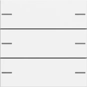 Gira 575327 3-voudige wipset voor Touch Sensor 4, System 55, reinwit