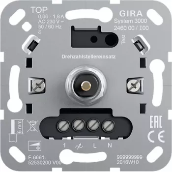 Gira toerentalregelaar-inzet 246000