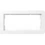 Gira System 55 afdekraam 2-voudig reinwit (RAL 9010) 1002150