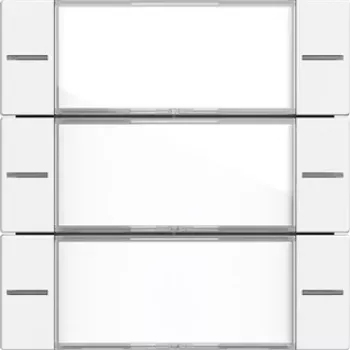 GIRA 577327 wippenset 3-voudig zwart mat voor touch sensor 4, System 55