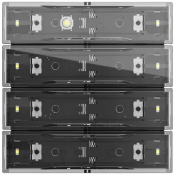 Gira tastsens.4.70 standaard 4v KNX 531400 - 4-voudig KNX tastsensor, reinwit glanzend
