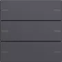 GIRA 575328 wippenset 3-voudig voor touch sensor 4, System 55, reinwit
