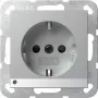 GIRA 417026 SCHUKO stopcontact met LED-oriëntatielicht, System 55