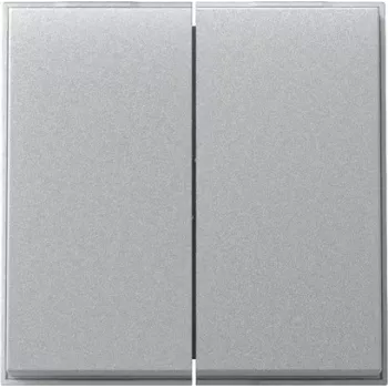 Gira TX44 2-voudige wipafdekking, aluminium 329565