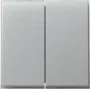 Gira TX44 2-voudige wipafdekking, aluminium 329565