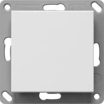 GIRA draadloze wandtaster, batterijloos, 1-kanaals, reinweiß 242103