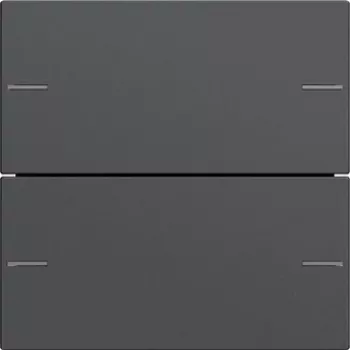 GIRA 575228 wippenset 2-voudig voor tastsensor 4 System 55, zuiverwit glanzend