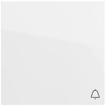 GIRA Wip 328670 met belsymbool, zuiverwit glanzend