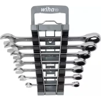 Wiha 45244 ringsleutel-ratelset 8-delig 8-19 mm