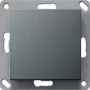 GIRA draadloze wandtaster, batterijloos, 1-voudig, antraciet 242128