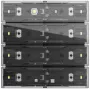 Gira Tastsens.4.70 Comfort 4v OneKNX 534400 KNX-touchpanel met 4 capacitieve toetsen en kleurendisplay