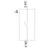 SIEMENS SIRIUS ACT 3SU1400-1AA10-1LA0 contactmodule, 1 NO, schroefklem, bodemmontage