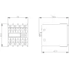 Siemens SIRIUS hulpcontactblok 1NO+3NC, frontmontage, schroefklemmen, 3RH2911-2HA13