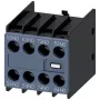 Siemens 3RH2911-1XA40-0MA0 hulpschakelaarblok, 4 NO, schroefaansluiting, zijdelingse montage voor SIRIUS 3RH2/3RT2