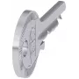 Siemens SIRIUS ACT sleutel voor sleutelschakelaar, sluitnummer S1, metaal, zilver 3SU19500FD800AA0
