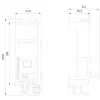 Siemens SIRIUS verbindingsmodule voor 3RV2 vermogensschakelaar en 3RT2 contactoren, S00/S0, 3RV2917-7AA00