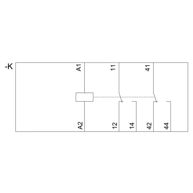 Siemens insteekrelais 24VDC 2W LZX:PT270024