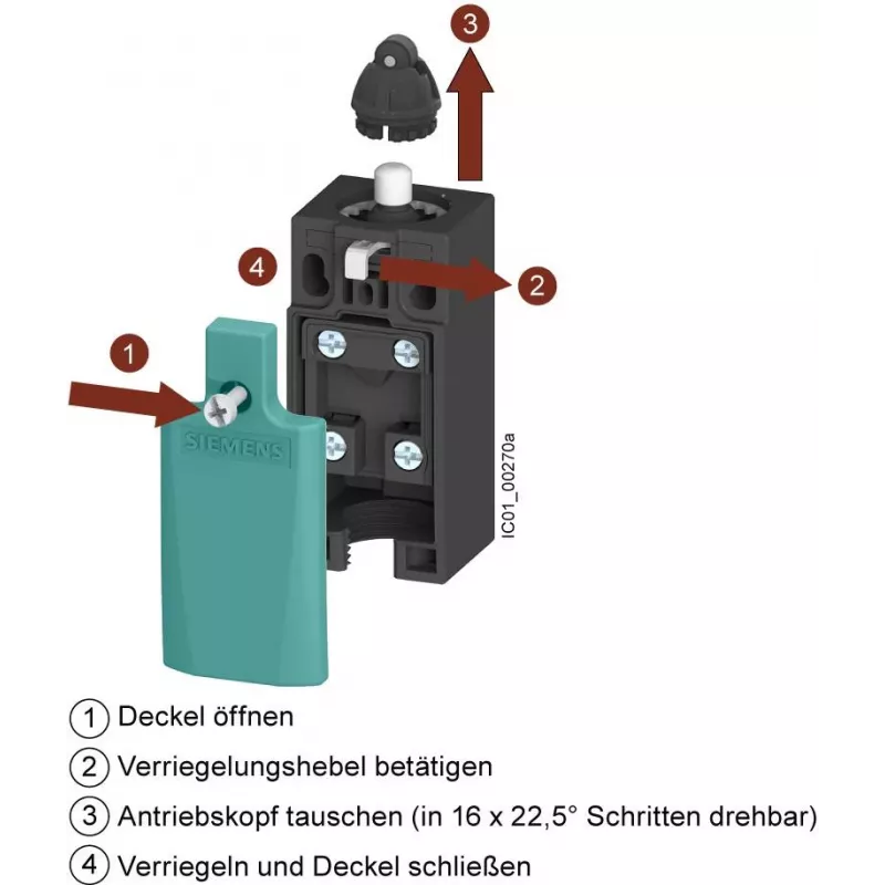 Siemens 3SE5122-0CA00 positieschakelaar