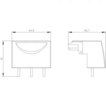Siemens SIRIUS 3RV2917-5CA00 verbindingsmodule voor S00 motorbeveiligingsschakelaars en contactors