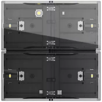 Gira tastsensor 4.70 Comfort 2-voudig One KNX 534200