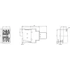 Siemens 3RT2026-1BB44-3MA0 contactor, 11 kW/400 V, 2NO+2NC, 24 V-spoel