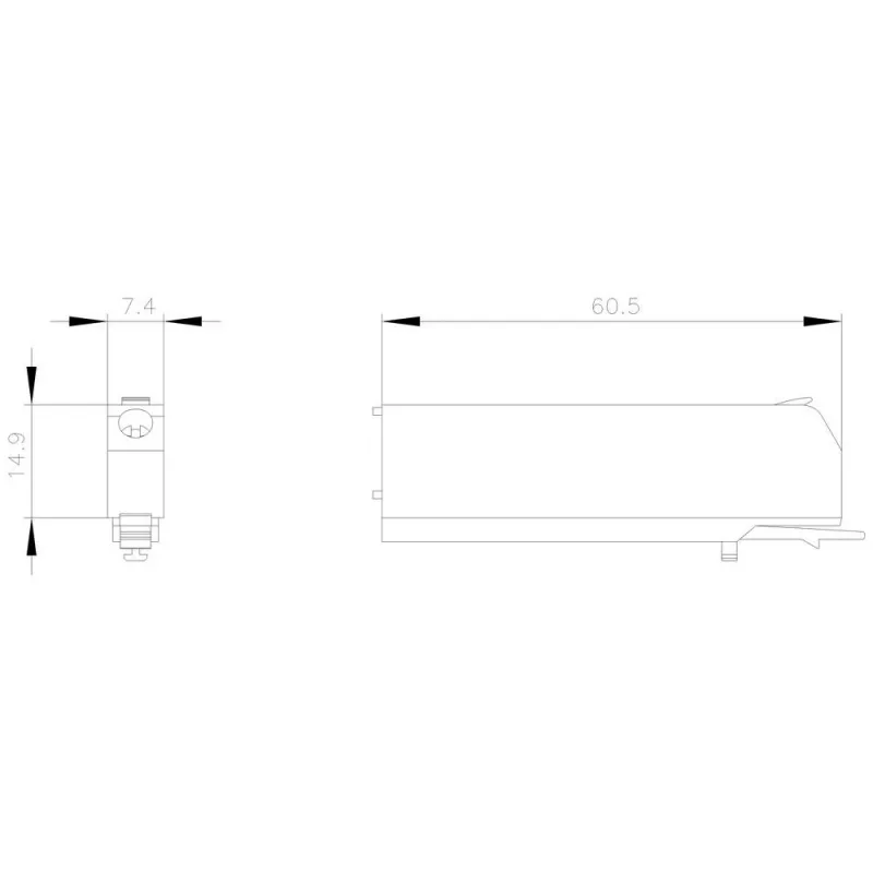 Siemens 3ZY1122-1BA00 rijgklem, 6 stuks