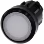 Siemens SIRIUS ACT verlicht drukknop-frontpaneel, wit, 22 mm, kunststof 3SU1001-0AA60-0AA0