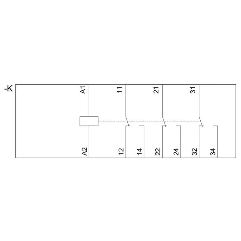 Siemens SIRIUS LZX:PT370024 steekrelais 24V DC 3CO 10A