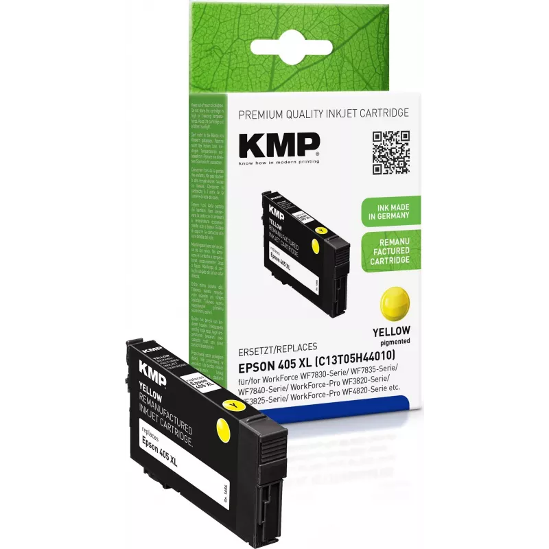 KMP 1656,4009 compatibele inktpatroon geel voor Epson T0714